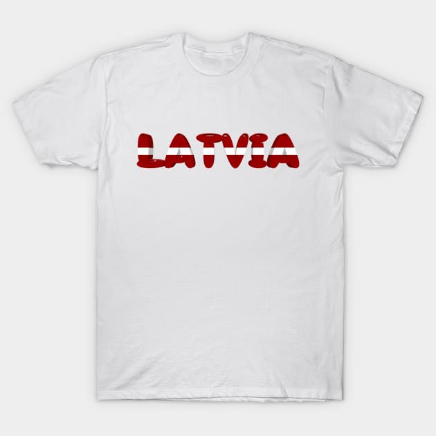 Latvia! T-Shirt by MysticTimeline